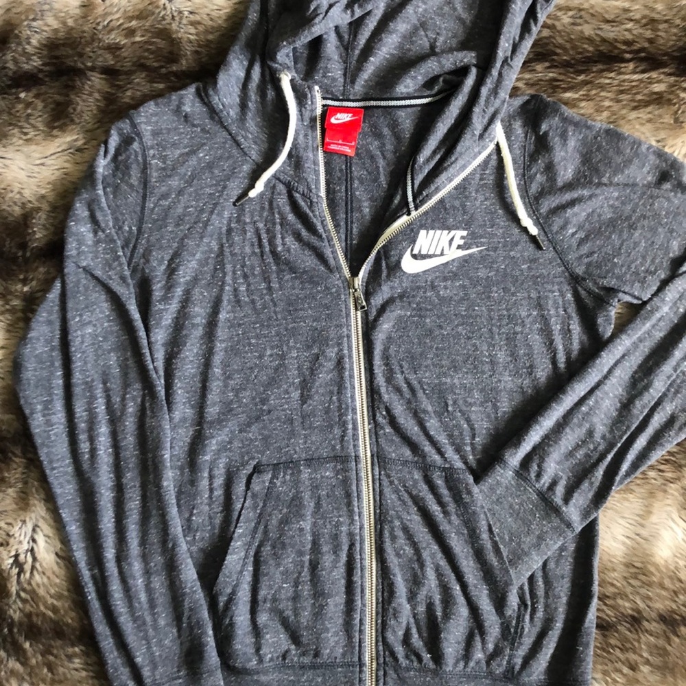 Lightweight Nike full zip sweatshirt